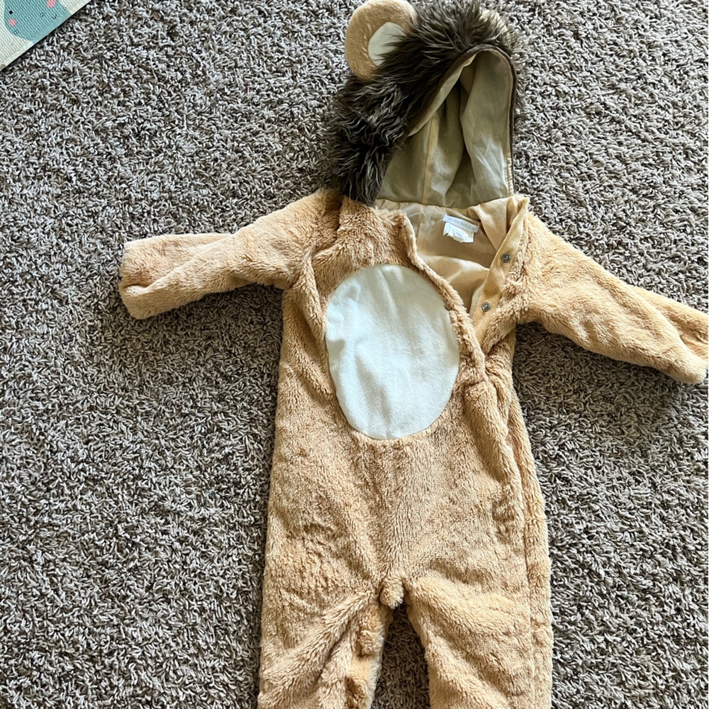 Pottery barn kids lion costume